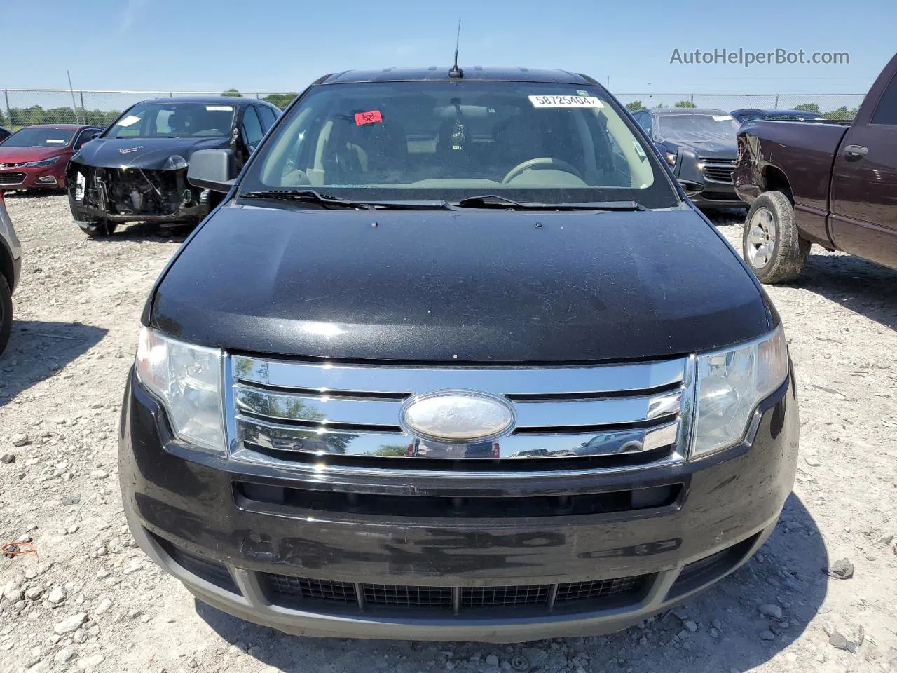 2010 Ford Edge Se Black vin: 2FMDK3GCXABA09586