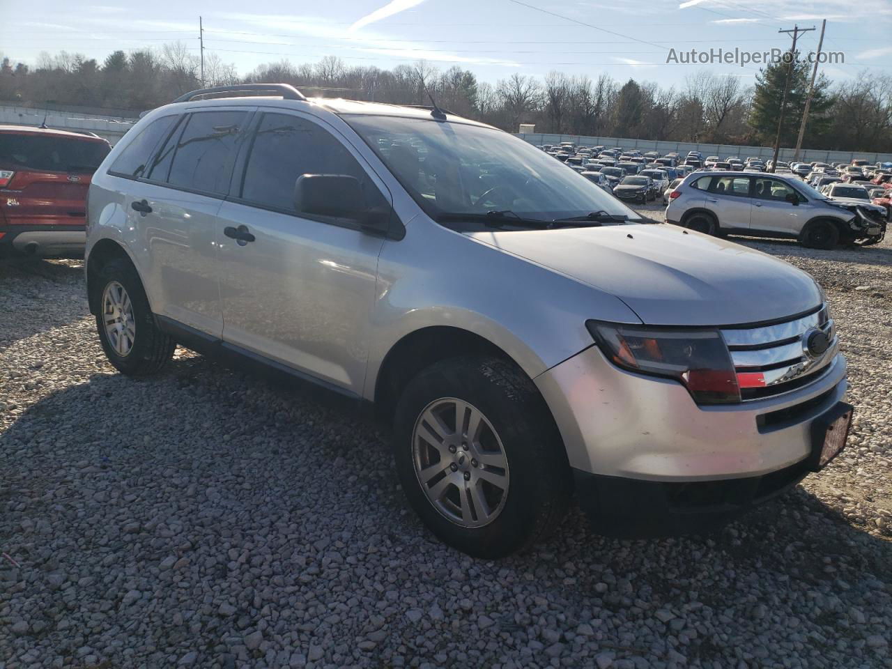 2010 Ford Edge Se Серебряный vin: 2FMDK3GCXABB26035