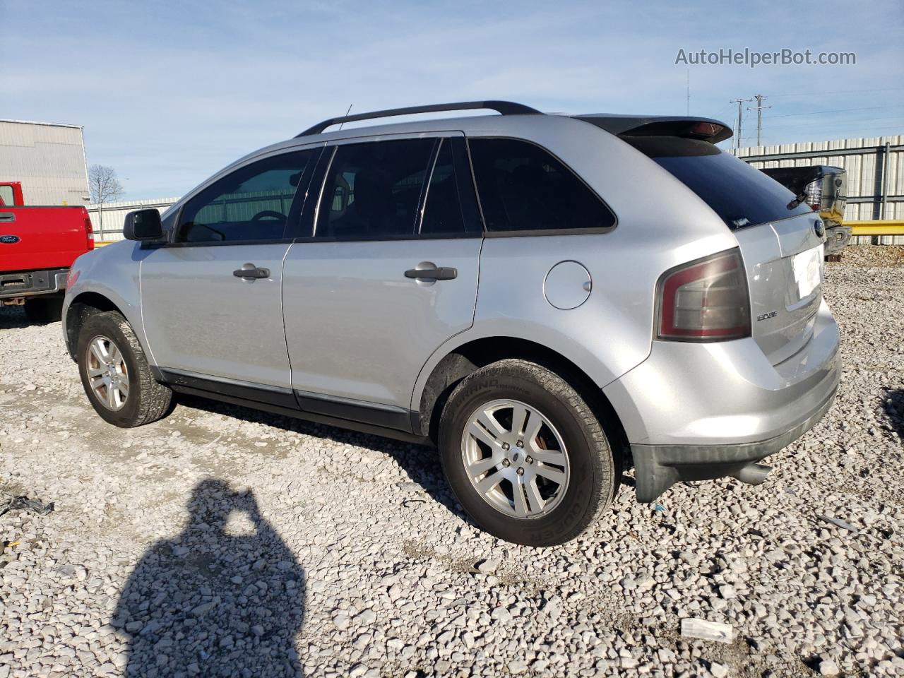 2010 Ford Edge Se Серебряный vin: 2FMDK3GCXABB26035