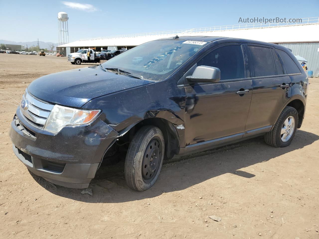 2010 Ford Edge Se Черный vin: 2FMDK3GCXABB75154