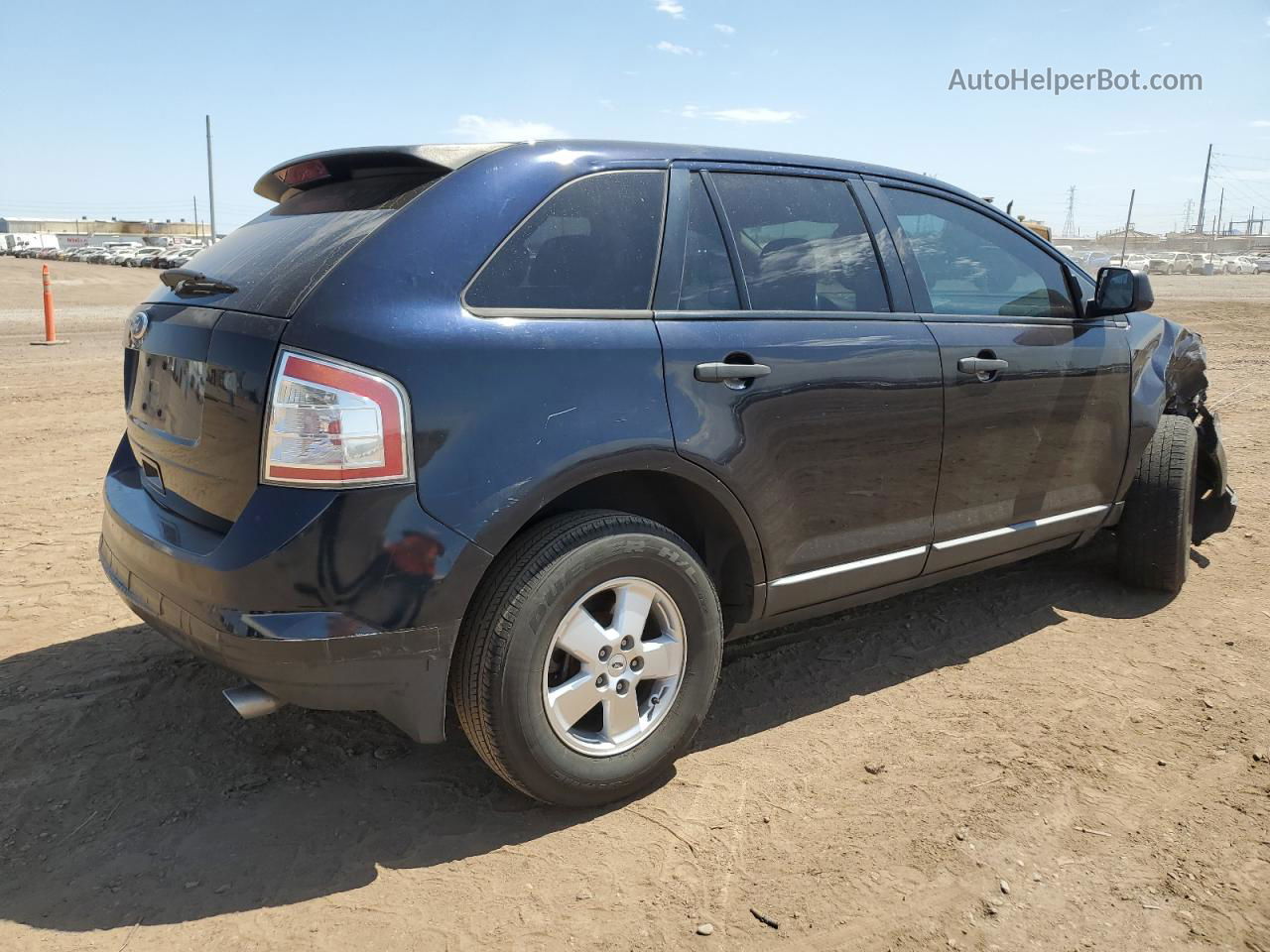 2010 Ford Edge Se Черный vin: 2FMDK3GCXABB75154