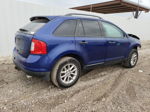 2014 Ford Edge Se Blue vin: 2FMDK3GCXEBA90224