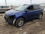 2014 Ford Edge Se Синий vin: 2FMDK3GCXEBA90224