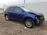 2014 Ford Edge Se Blue vin: 2FMDK3GCXEBA90224