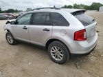 2014 Ford Edge Se Silver vin: 2FMDK3GCXEBB62006