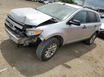 2014 Ford Edge Se Silver vin: 2FMDK3GCXEBB62006