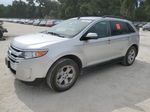 2014 Ford Edge Sel Silver vin: 2FMDK3J96EBB44941