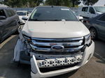 2014 Ford Edge Sel White vin: 2FMDK3J9XEBB55988