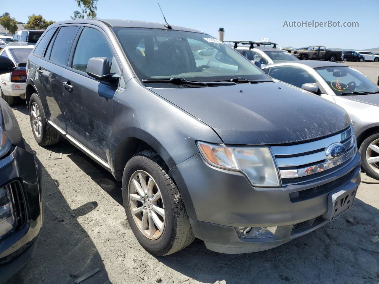 2010 Ford Edge Sel Серый vin: 2FMDK3JC0ABA35963