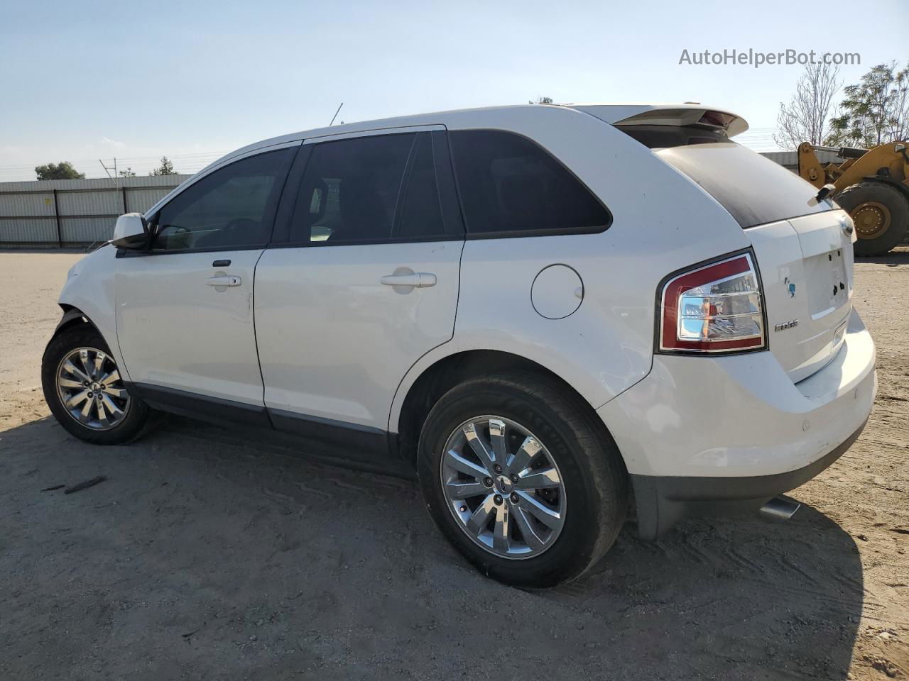 2010 Ford Edge Sel White vin: 2FMDK3JC0ABB08863