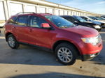 2010 Ford Edge Sel Red vin: 2FMDK3JC0ABB76242