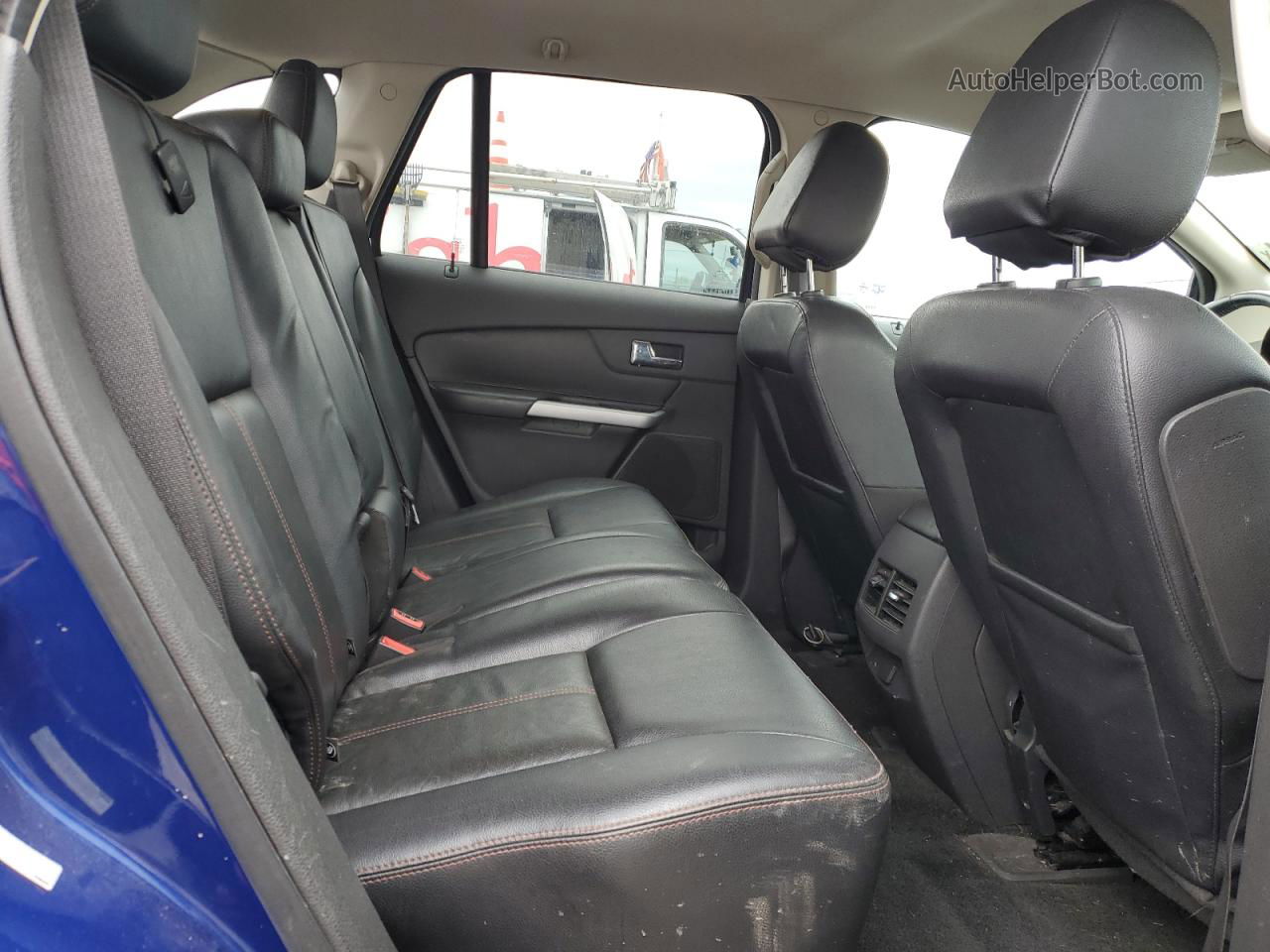 2014 Ford Edge Sel Синий vin: 2FMDK3JC0EBB36054