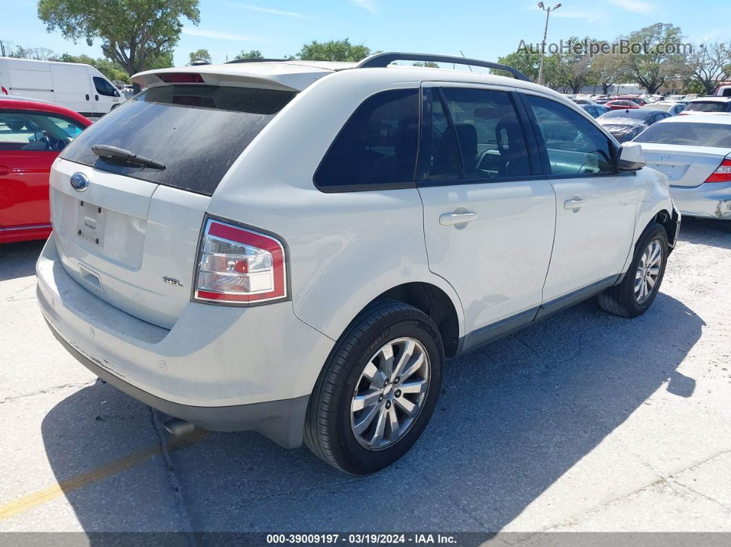 2010 Ford Edge Sel Белый vin: 2FMDK3JC1ABA45241