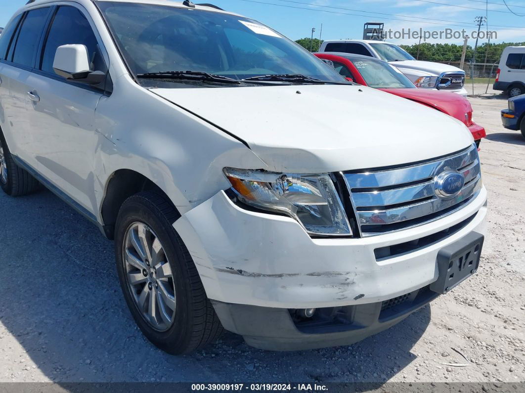 2010 Ford Edge Sel Белый vin: 2FMDK3JC1ABA45241