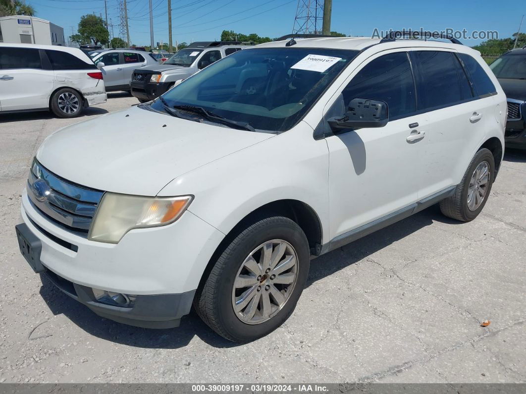 2010 Ford Edge Sel Белый vin: 2FMDK3JC1ABA45241