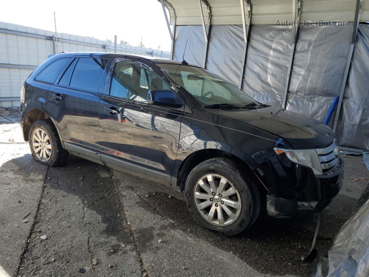 2010 Ford Edge Sel Синий vin: 2FMDK3JC1ABB76315