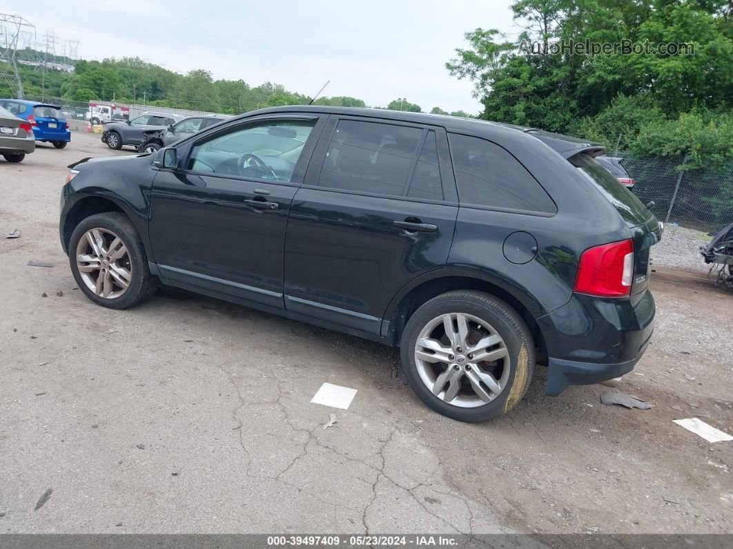 2014 Ford Edge Sel Black vin: 2FMDK3JC1EBA01455