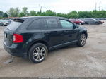 2014 Ford Edge Sel Черный vin: 2FMDK3JC1EBA01455