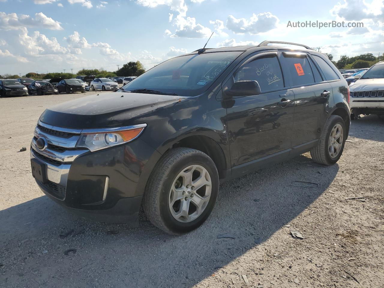 2014 Ford Edge Sel Угольный vin: 2FMDK3JC1EBA05103