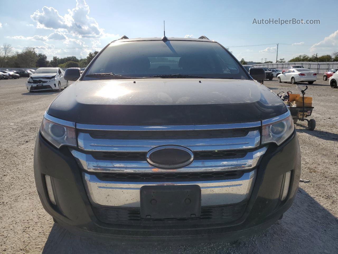 2014 Ford Edge Sel Угольный vin: 2FMDK3JC1EBA05103