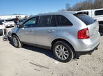 2014 Ford Edge Sel Silver vin: 2FMDK3JC1EBA10401