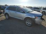 2014 Ford Edge Sel Silver vin: 2FMDK3JC1EBA18756