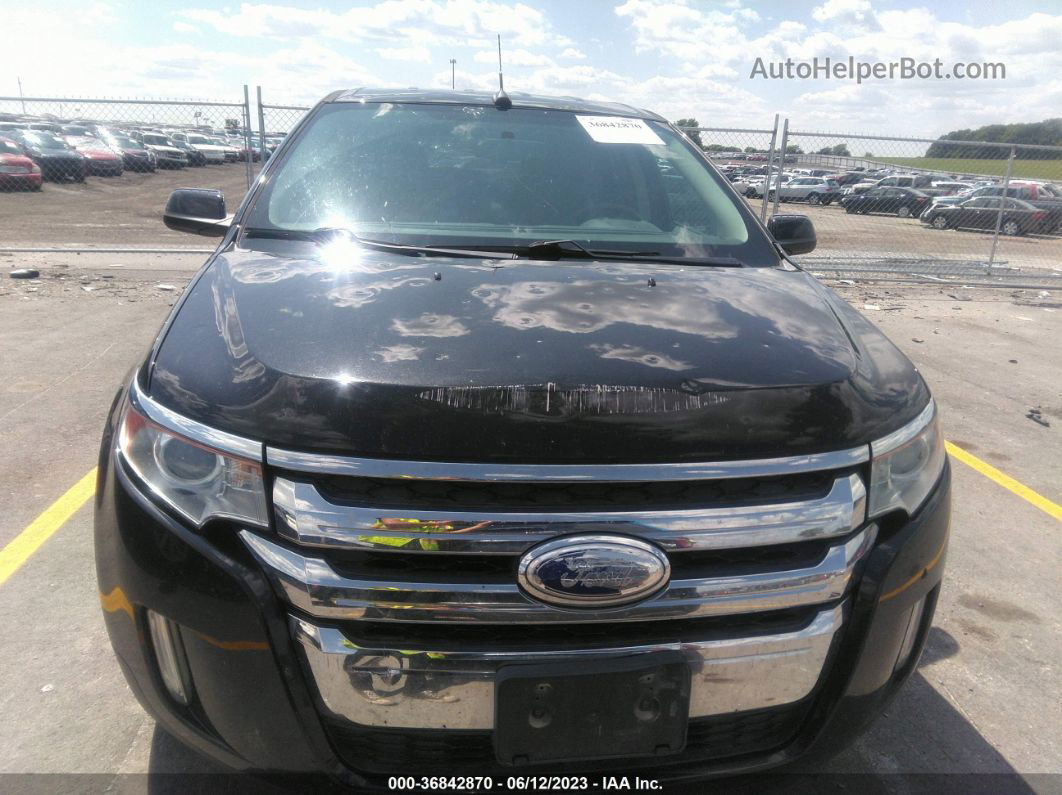 2014 Ford Edge Sel Black vin: 2FMDK3JC1EBA24315