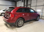 2014 Ford Edge Sel Maroon vin: 2FMDK3JC1EBA83039