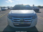 2014 Ford Edge Sel White vin: 2FMDK3JC1EBA95661