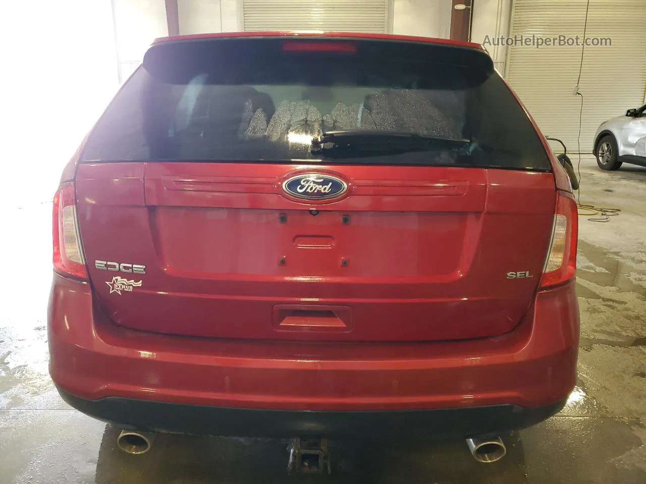 2014 Ford Edge Sel Red vin: 2FMDK3JC1EBB06741