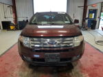 2010 Ford Edge Sel Burgundy vin: 2FMDK3JC2ABA22860