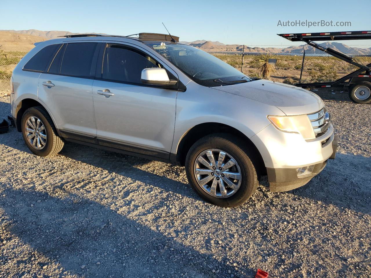 2010 Ford Edge Sel Silver vin: 2FMDK3JC2ABA64610