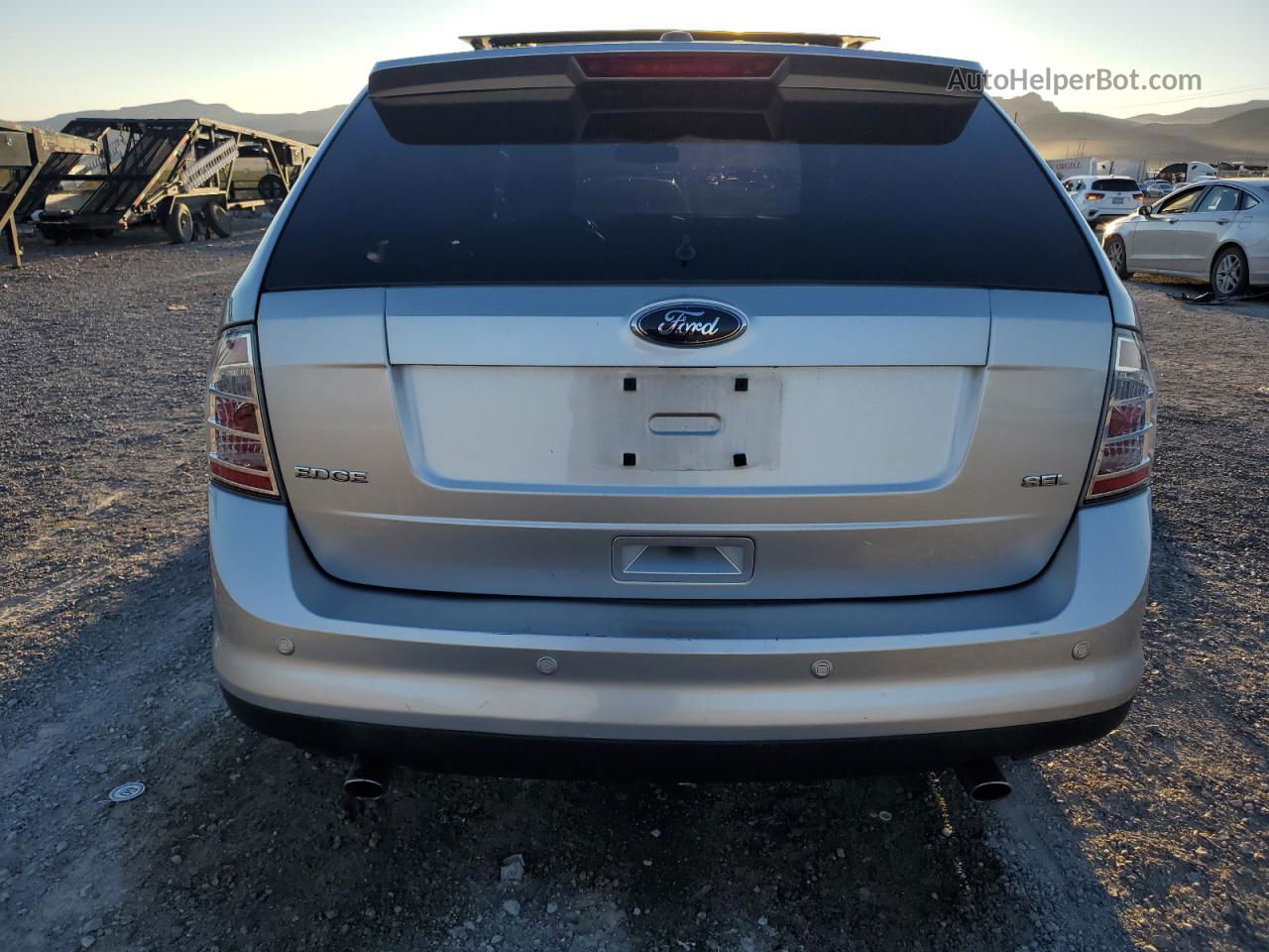 2010 Ford Edge Sel Silver vin: 2FMDK3JC2ABA64610