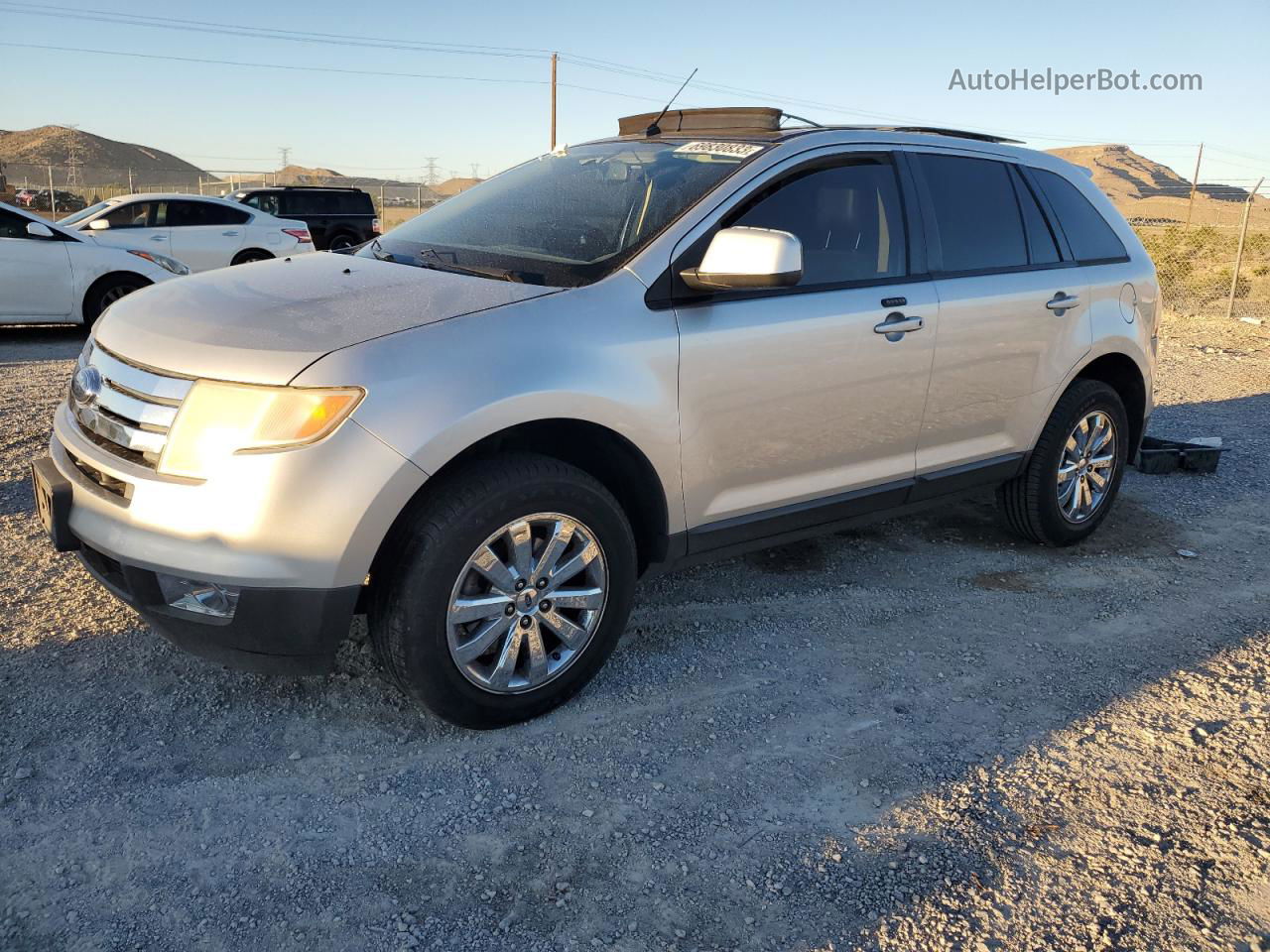 2010 Ford Edge Sel Silver vin: 2FMDK3JC2ABA64610