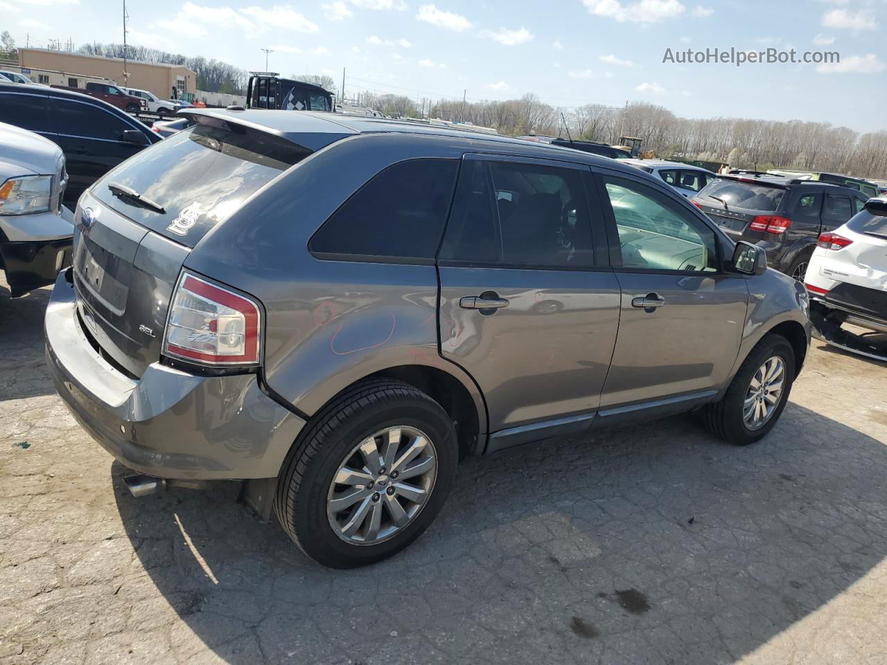 2010 Ford Edge Sel Gray vin: 2FMDK3JC2ABA65613