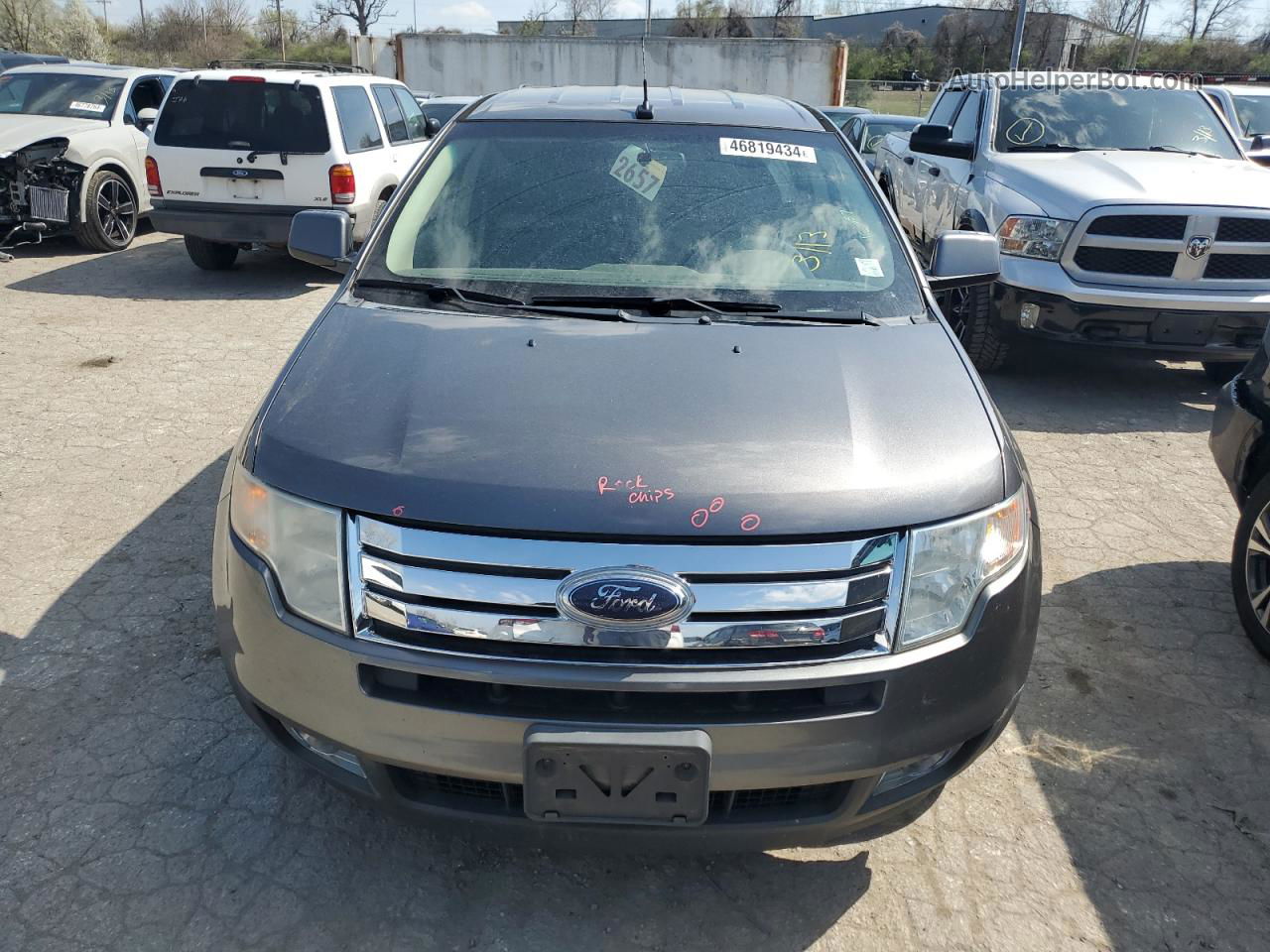 2010 Ford Edge Sel Gray vin: 2FMDK3JC2ABA65613