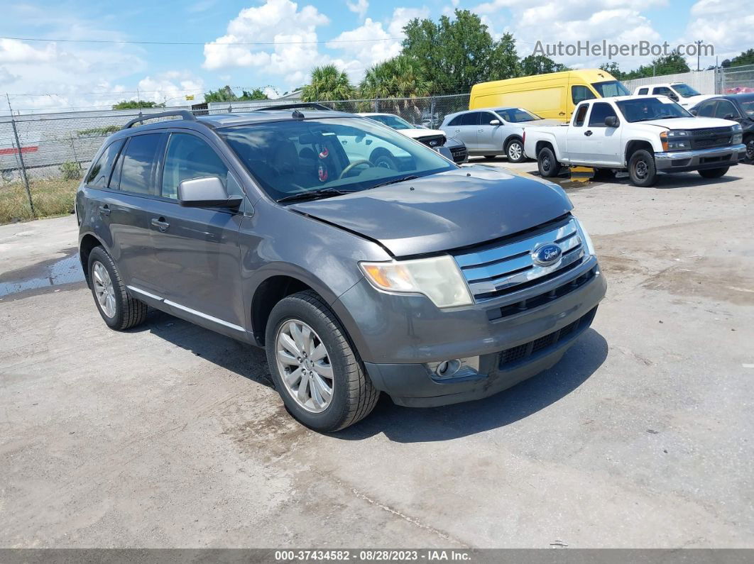 2010 Ford Edge Sel Gray vin: 2FMDK3JC2ABB47986