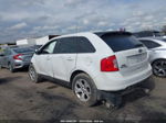 2014 Ford Edge Sel White vin: 2FMDK3JC2EBA10066