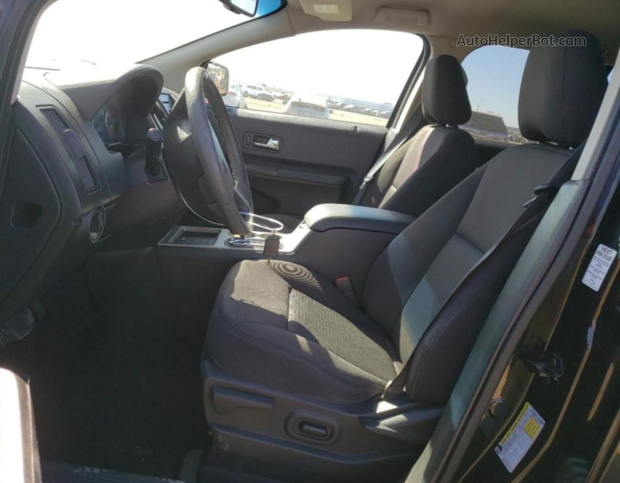 2010 Ford Edge Sel Черный vin: 2FMDK3JC3ABA36377