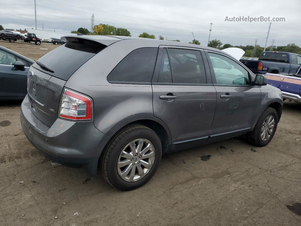 2010 Ford Edge Sel Silver vin: 2FMDK3JC3ABB20280