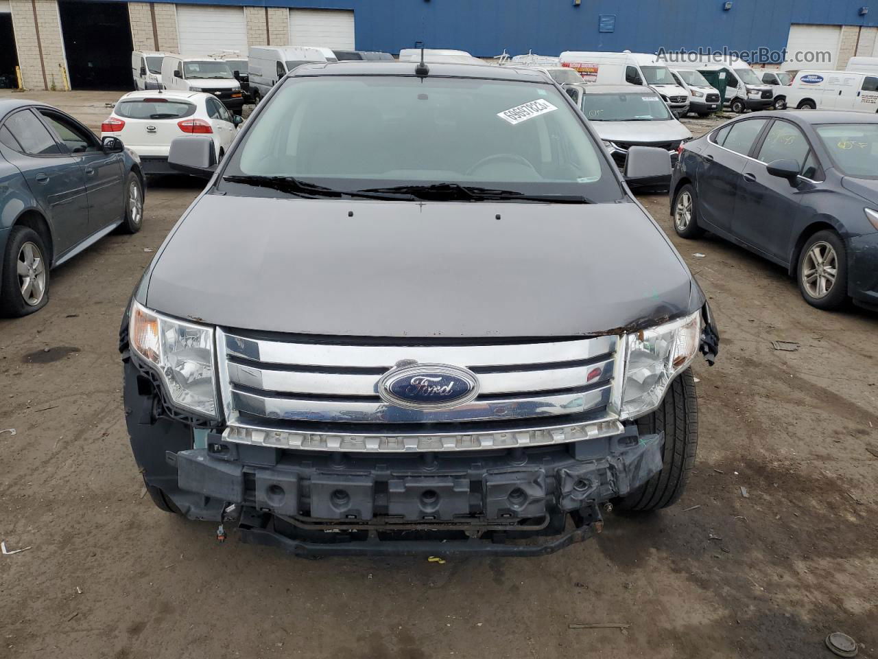 2010 Ford Edge Sel Silver vin: 2FMDK3JC3ABB20280