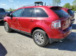 2010 Ford Edge Sel Red vin: 2FMDK3JC3ABB62352