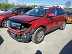 2010 Ford Edge Sel Red vin: 2FMDK3JC3ABB62352