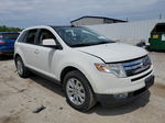 2010 Ford Edge Sel White vin: 2FMDK3JC4ABA12170