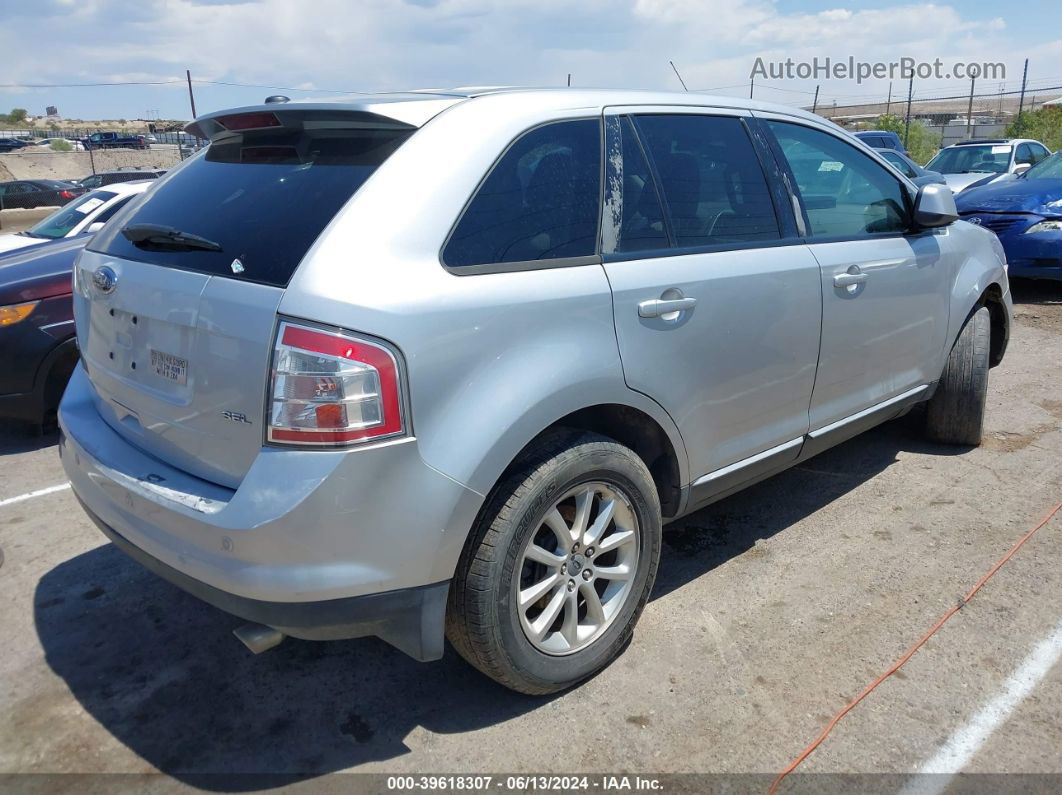 2010 Ford Edge Sel Silver vin: 2FMDK3JC4ABA36209