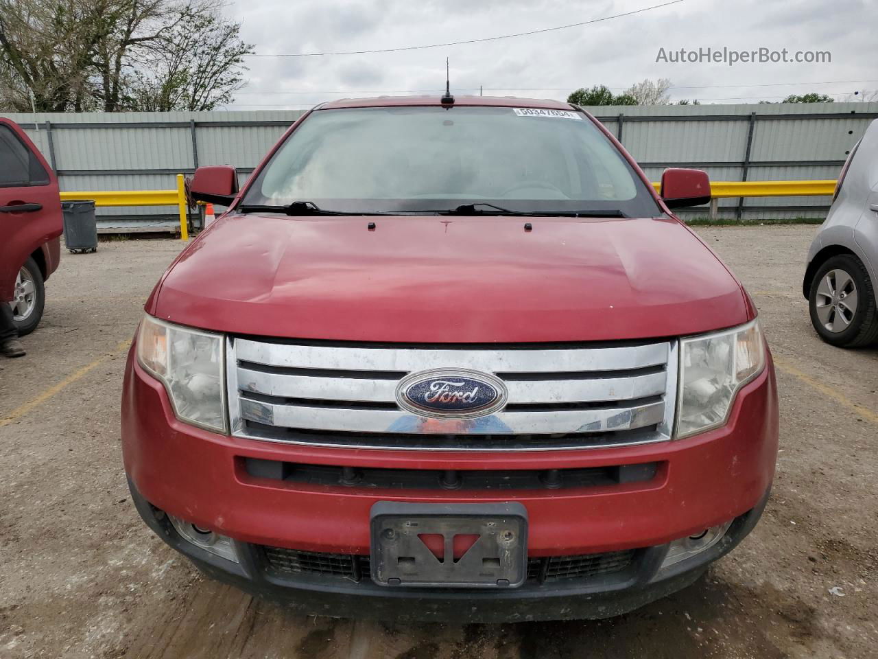 2010 Ford Edge Sel Red vin: 2FMDK3JC4ABA50093