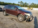 2010 Ford Edge Sel Maroon vin: 2FMDK3JC4ABA81022