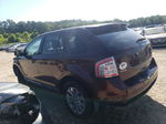 2010 Ford Edge Sel Maroon vin: 2FMDK3JC4ABB03892