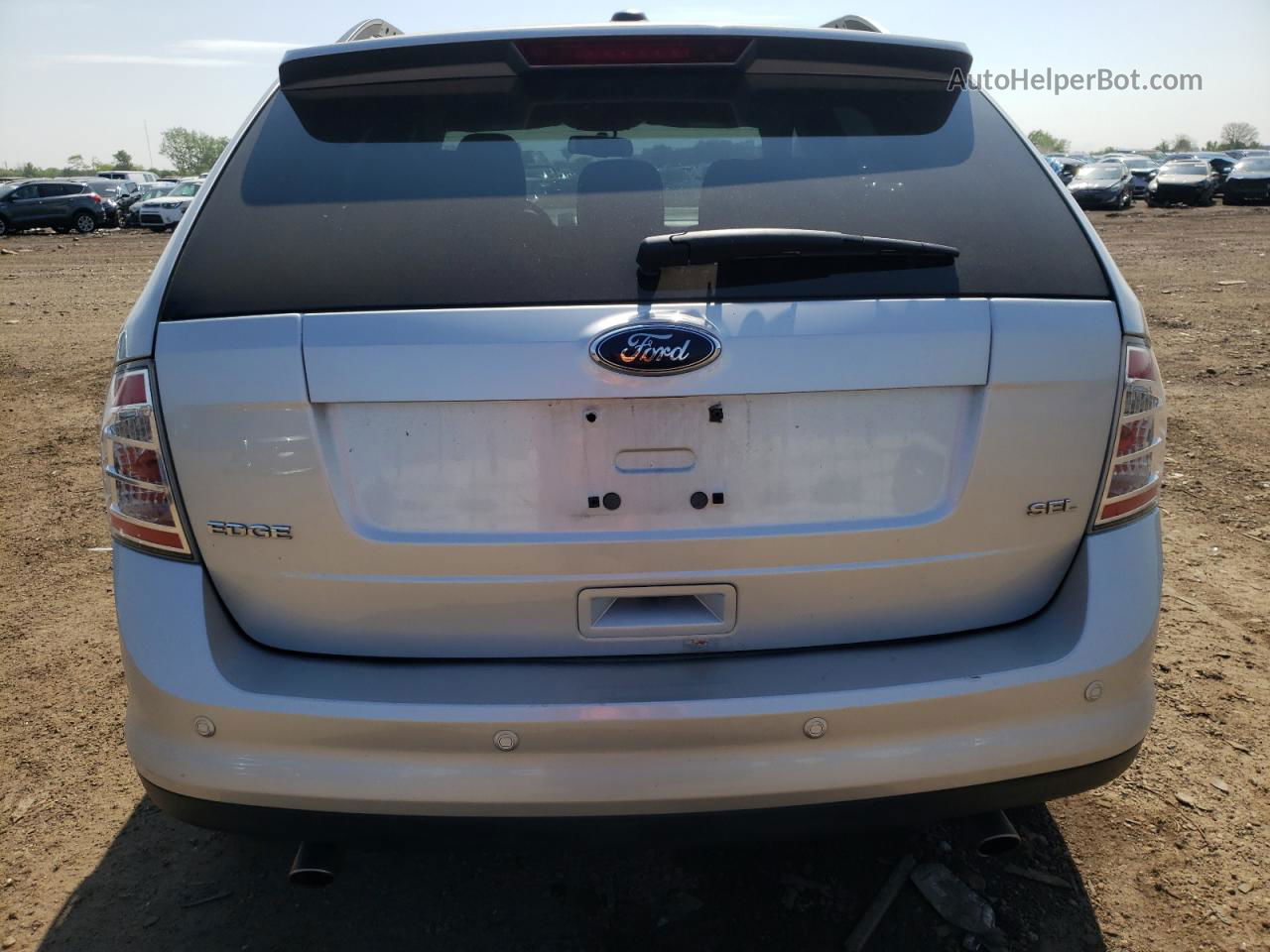 2010 Ford Edge Sel Silver vin: 2FMDK3JC4ABB08963