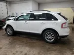 2010 Ford Edge Sel White vin: 2FMDK3JC4ABB41798